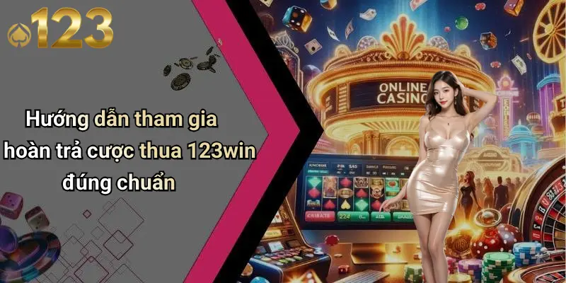 Hướng dẫn tham gia hoàn trả cược thua 123win đúng chuẩn