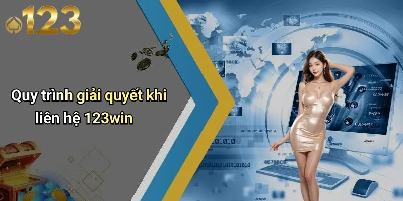 Quy trình giải quyết khi liên hệ 123win