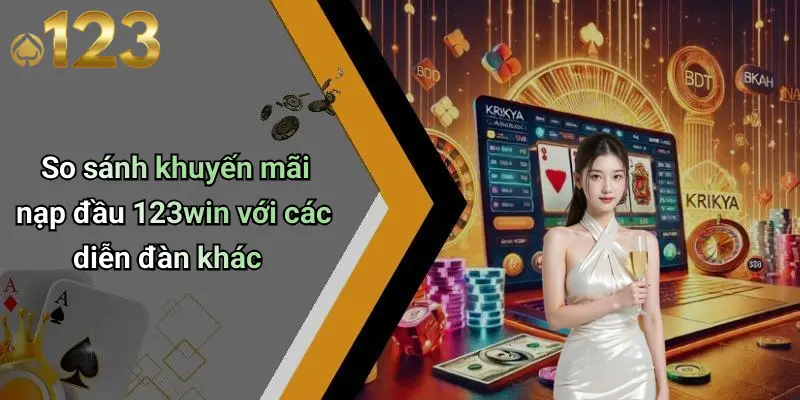 So sánh khuyến mãi nạp đầu 123win với các diễn đàn khác